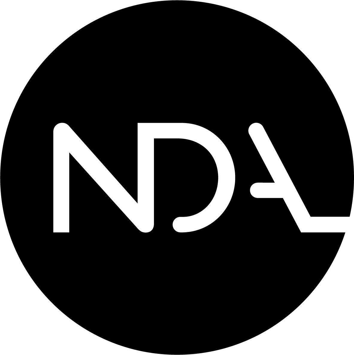 Black NDA logo